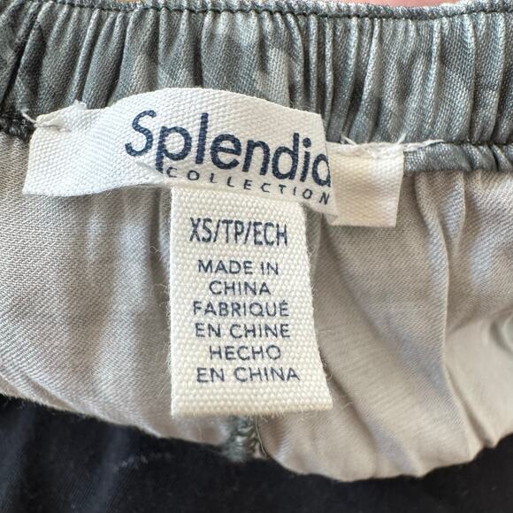 NWT Splendid Linsey Floral Maxi Skirt XS Evergreen Print, Ruffle, Whimsigoth - Picture 6 of 6